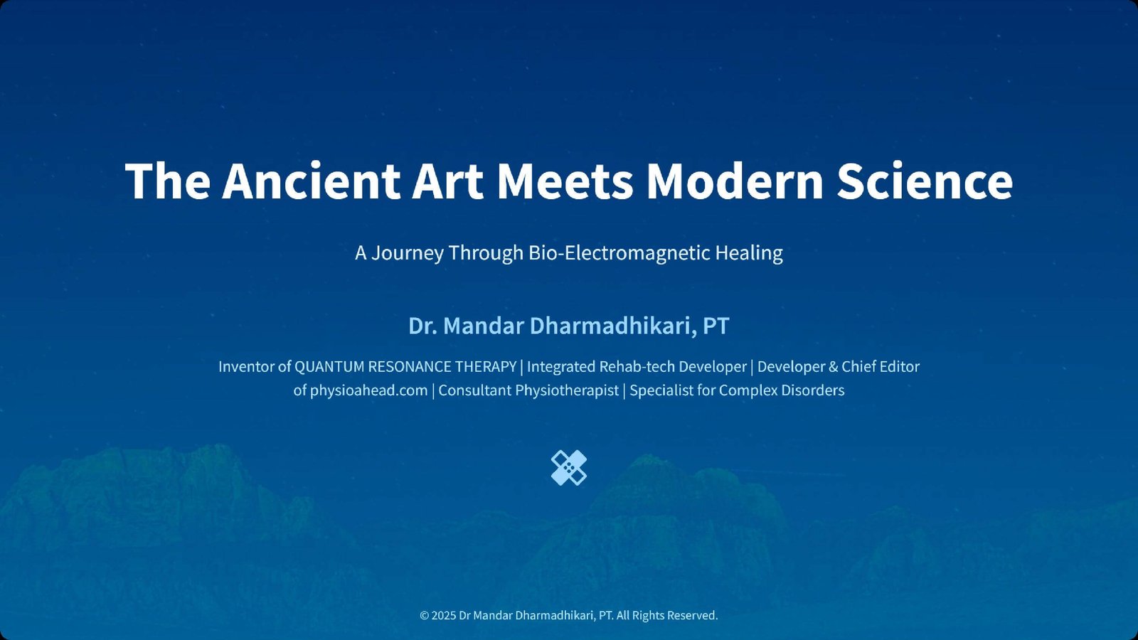 SlideShare cover: The Ancient Art Meets Modern Science